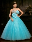 Discount Wholesale Exclusive Ball gown Sweetheart Floor-length Quinceanera Dresses Style AFLS610