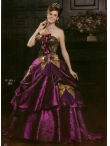 Discount Wholesale Brand new Ball gown Strapless Floor-length Quinceanera Dresses Style AFFY283-1