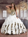 Discount Wholesale Gorgeous Ball gown Strapless Floor-length Quinceanera Dresses Style S12-4Q767