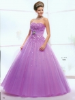 Discount Wholesale Popular Ball gown Strapless Floor-length Quinceanera Dresses Style AFJJ713
