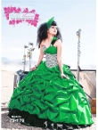 Discount Wholesale Romantic Ball gown One-shoulder Floor-length Quinceanera Dresses Style AP79-176