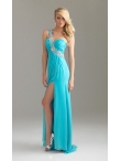 Discount One Shoulder Prom Dress by Night Moves 6424