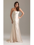 Discount Strapless Beaded Evening Gown by Night Moves 6489