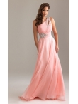 Discount Elegant One Shoulder Formal Gown by Night Moves 6490