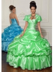 Discount Wholesale Wonderful ball gown sweetheart-neck floor-length quinceanera dresses 88003