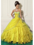 Discount Wholesale The super hot ball gown sweetheart-neck floor-length quinceanera dresses 88009