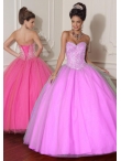 Discount Wholesale Wonderful ball gown sweetheart-neck floor-length quinceanera dresses 88014