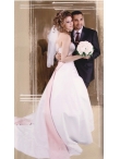 Discount Elegant A-Line Beading Strapless Wedding Dress
