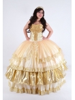 Discount Discount Gorgeous Sweetheart Appliques Multi-color Quinceanera Dresses QUML015