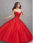 Discount Discount Most Popular Sequins Beading Quinceanera Dress in Red NTME019