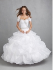 Discount Brand New Sweetheart White Sweet 15 Dress with Beading On Sale NTME018