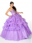 Discount Customize Sweetheart Lilac Sweet 15 Dress with Beading For On Sale KSCT048