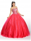 Discount The Brand New Style Beading Sweet 16 Dress in Red For Discount KSCT050