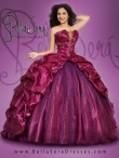 Discount On Sale Brand New and Detachable Sweet 15 Dress in Fuchsia BLAS010