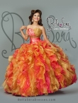 Discount Detachable Multi Color Sweet 16 Dress with Beading and Ruffles BLAS016