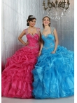 Discount Beautiful Straps On Sale Summer Quinceanera Dresses with Beading DIVC011