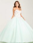Discount Apple Green Tulle Lace Up Sweetheart Sleeveless Floor Length 15 Quinceanera Dress Beading and Appliques
