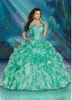Discount Apple Green Ball Gowns Organza Sweetheart Sleeveless Beading and Ruching Floor Length Lace Up Quinceanera Dress