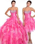 Discount Three Piece Sleeveless Lace Up Floor Length Beading and Ruffles Quinceanera Dresses