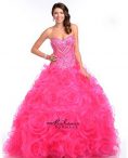 Discount Hot Pink Sleeveless Organza and Fabric With Rolling Flowers Lace Up Ball Gown Prom Dress for Military Ball and Sweet 16 and Quinceanera