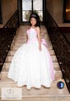 Discount Sweet White Sleeveless Beading and Bowknot Floor Length Ball Gown Prom Dress