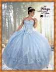 Discount Light Blue Ball Gowns Organza Sweetheart Sleeveless Beading and Sequins and Bowknot Floor Length Lace Up Quinceanera Gowns