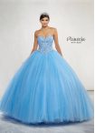 Discount Unique Baby Blue Sleeveless Beading Lace Up Sweet 16 Quinceanera Dress