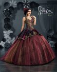 Discount Ideal Organza Sleeveless Floor Length 15th Birthday Dress and Beading and Appliques