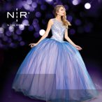 Discount Noble Blue Ball Gowns Beading Quinceanera Dress Lace Up Tulle Sleeveless Floor Length