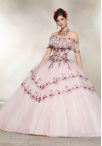 Discount Sleeveless Sweep Train Beading and Appliques and Embroidery Lace Up 15th Birthday Dress