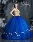 Discount Glorious Royal Blue Sweetheart Lace Up Beading and Appliques Quinceanera Dresses Sleeveless