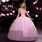 Discount Floor Length Baby Pink Quince Ball Gowns Tulle Sleeveless Beading and Appliques