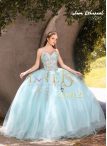 Discount Romantic Blue 15 Quinceanera Dress Sweetheart Sleeveless Sweep Train Lace Up